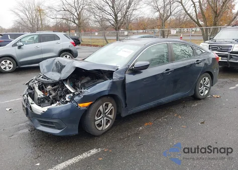 2017 Honda Civic Lx из США, поврежденный, VIN 2HGFC2F50HH511667